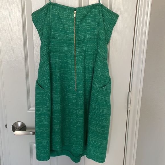 Banana republic green strapless dress - Picture 3 of 3